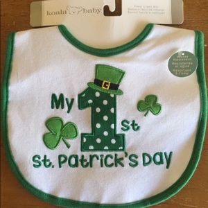 St Patrick's day bib
